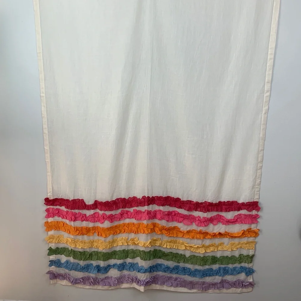 PB Teen Pottery Barn Casa Siesta Sheer Curtain NEW!